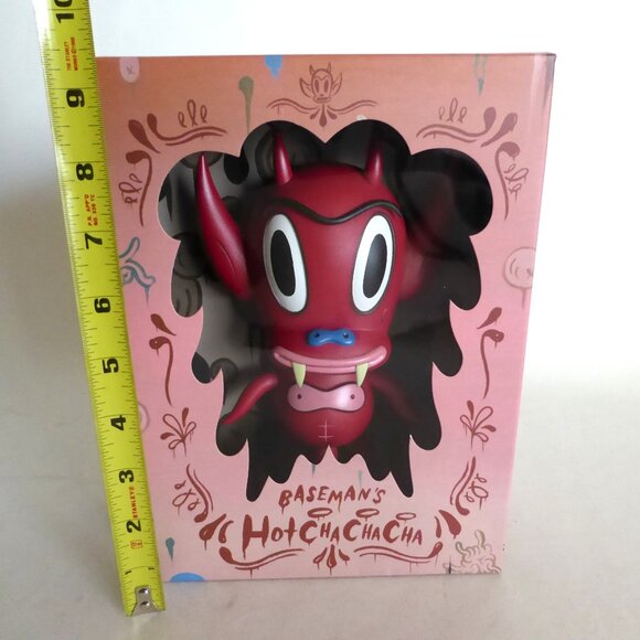 NEW 2006 7.5” HOT CHA CHA CHA DEVIL DEMON DESIGNER ART VINYL FIGURE GARY BASEMAN - Picture 2 of 9